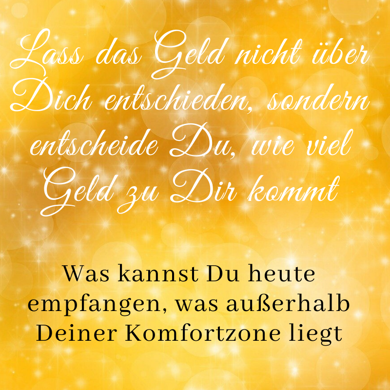 Geldzufluss